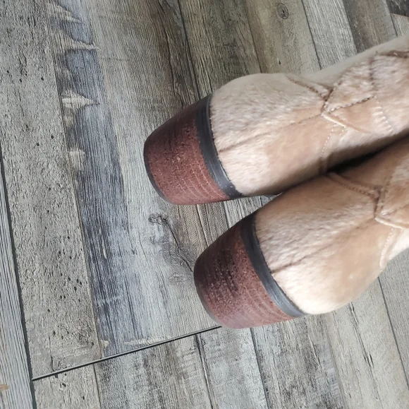 Band of gypsies borderline velvet short booties - Picture 5 of 9